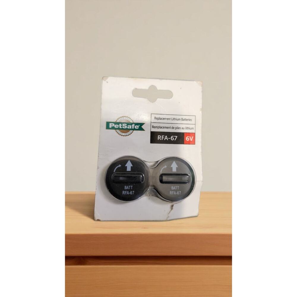 PetSafe RFA-67D-11 6V Dog Barking Collar Replacement Lithium Batteries - 2 Pk